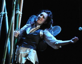 Berkeley West Edge Opera: Caliban Dreams Laura Bohn as Ariel