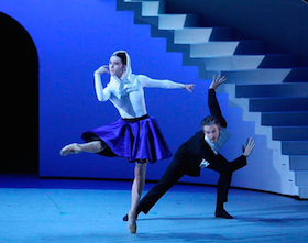 Olga Smirnova and Artemy Belyakov in Bolshoi Ballet's new <em>Taming of the Shrew</em> Photo by Elena Fetisova