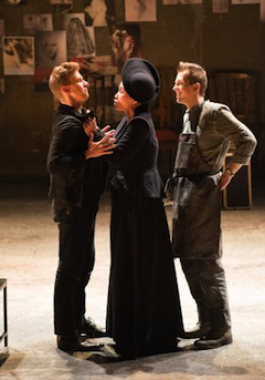 Edward Nelson (left), Karen Chia-ling Ho and Szymon Wach in Merola's "Don Giovanni." Photo: Kristen Loken