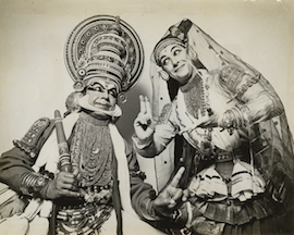 Katherine and K.P. Kunhiraman performing in 1978