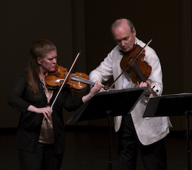 Erin Keefe and Paul Neubauer perform Martinù's Three Madrigals for Violin and Viola