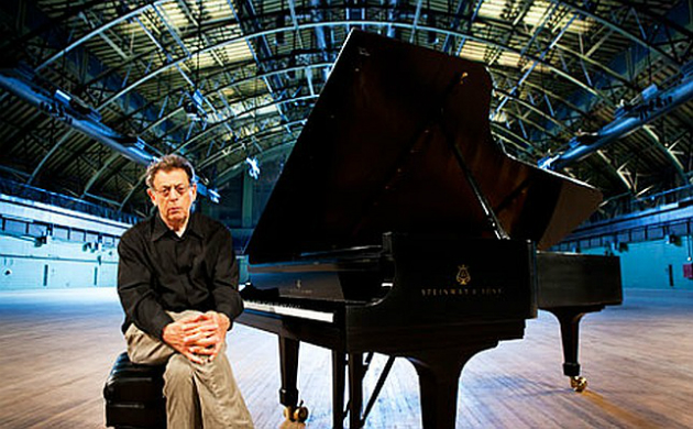 Philip Glass, "the Moses that led composers out of the wilderness" (Photo by James Ewing for Park Avenue Armory)