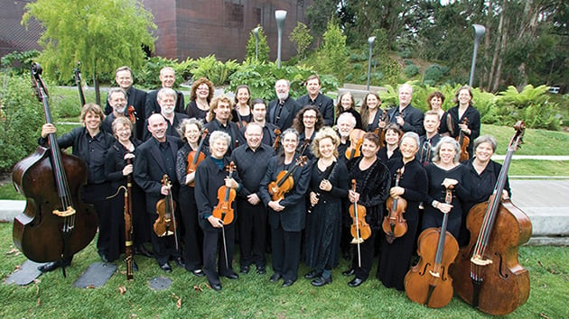 The Philharmonia Baroque Orchestra.