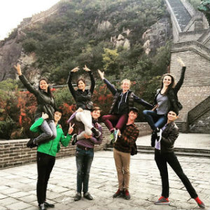 S.F. Ballet dancers off-duty in China