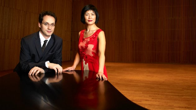 Jennifer Koh and Shai Wosner (Photo by Jürgen Frank)