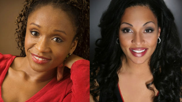 Shawnette Sulker, left, who will play the irrepressible Zerbinetta in Festival Opera's Ariadne aux Naxos, and Othalie Graham, right, who will sing Ariadne.