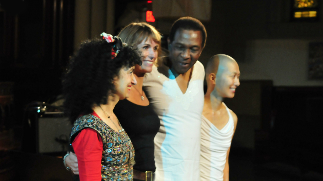 From left: video artist Caterina Bertolotto, singer Lotte Arnsbjerg, Carman Moore, and dancer Kiori Sherwood-Kawai.