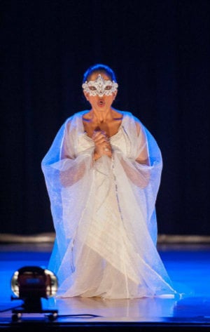 Maya Kherani as the noble and pure Savitri (Photo by Mike Kirwan)
