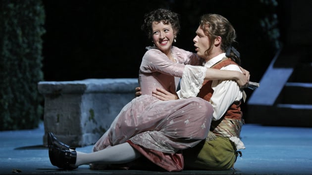 Susanna and Figaro, played by Lisette Oropesa and Philippe Sly. (Photo by Cory Weaver/San Francisco Opera)