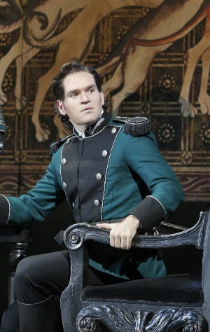 Tenor Michael Fabiano as Rodolfo in Verdi's Luisa Miller. (Photo by Cory Weaver/San Francisco Opera)